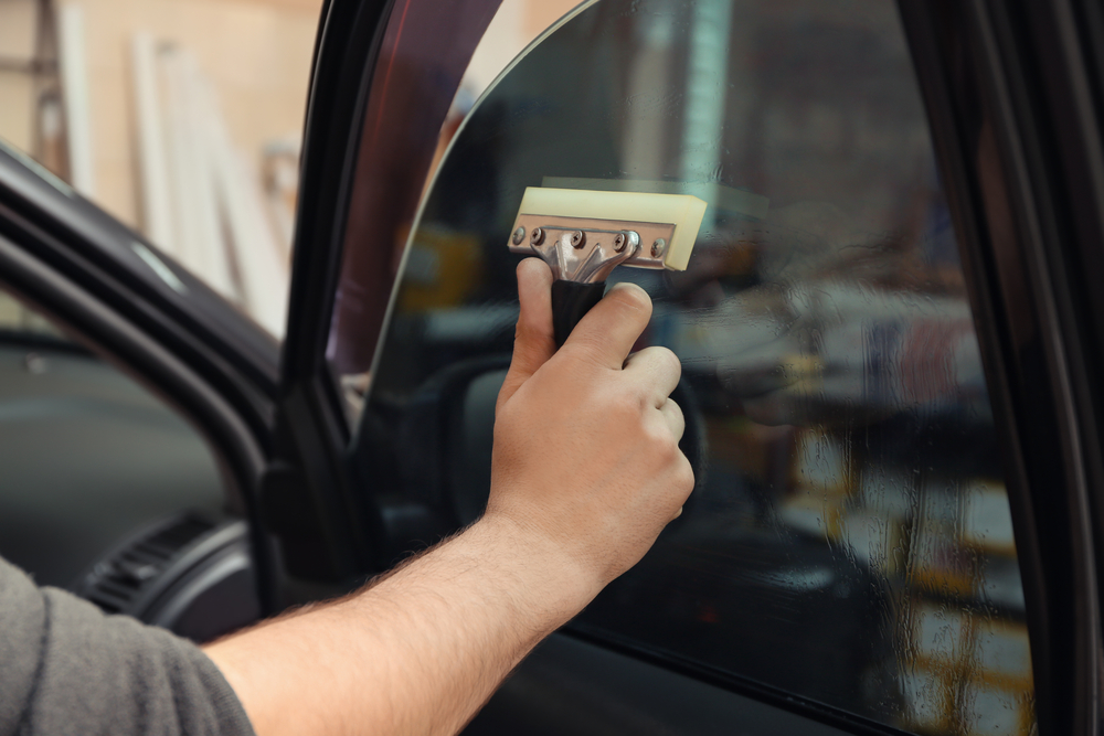 car window tint burglary deterrence